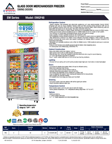 Spec Sheet