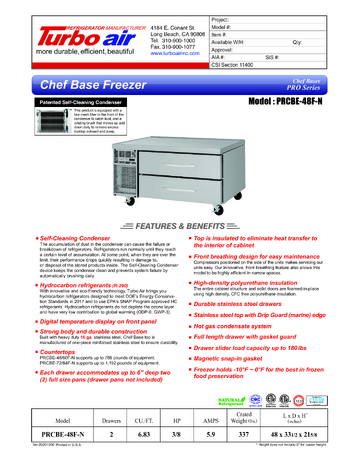 Spec Sheet