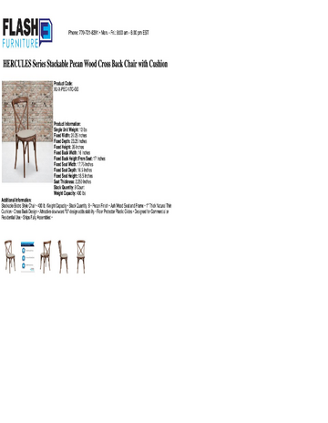 Spec Sheet
