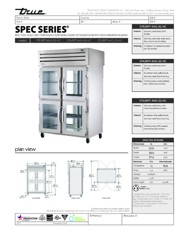Spec Sheet