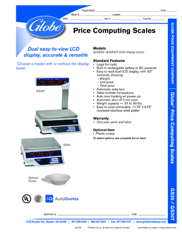 Spec Sheet