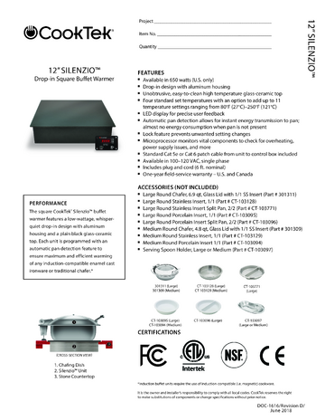 Spec Sheet