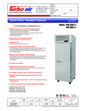 Spec Sheet