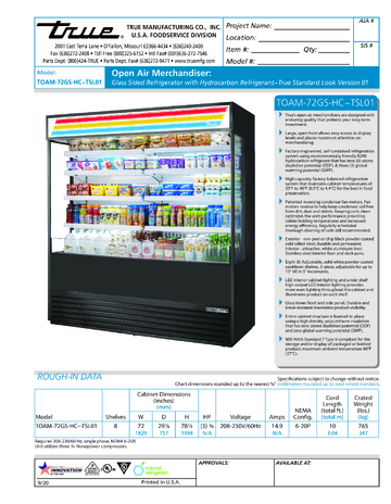 Spec Sheet