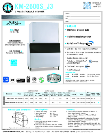 Spec Sheet