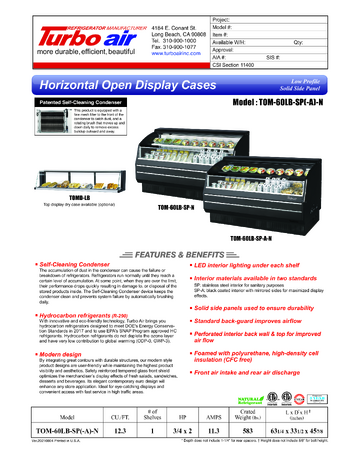 Spec Sheet