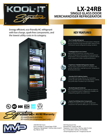 Spec Sheet