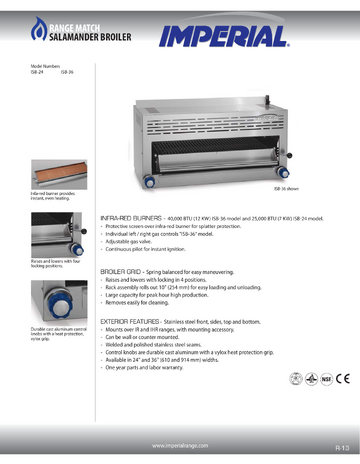 Spec Sheet