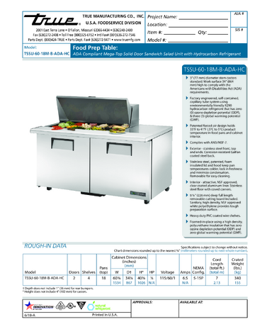 Spec Sheet