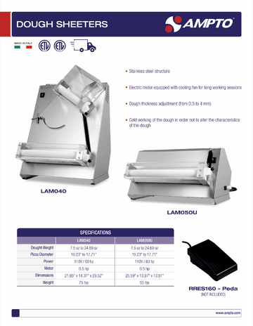 Spec Sheet