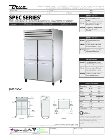 Spec Sheet