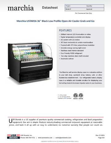 Spec Sheet