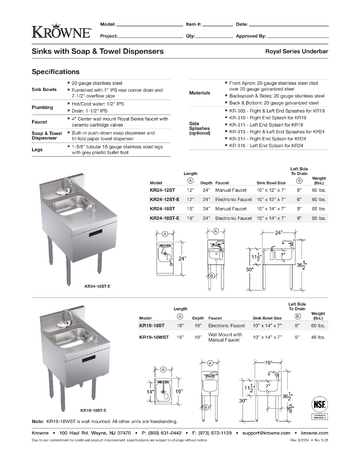 Spec Sheet