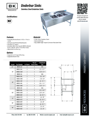 Spec Sheet