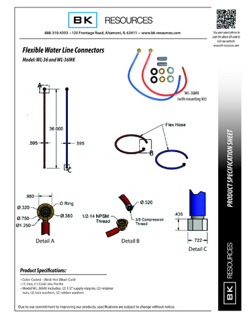 Spec Sheet