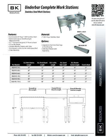 Spec Sheet