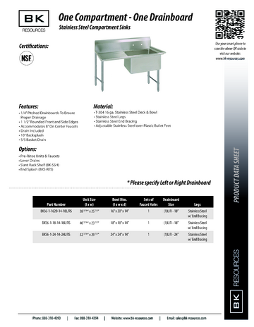 Spec Sheet