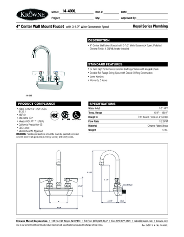 Spec Sheet