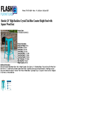 Spec Sheet