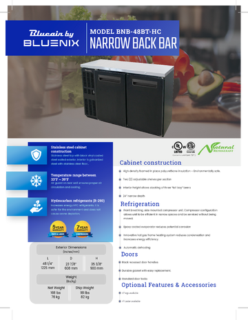 Spec Sheet