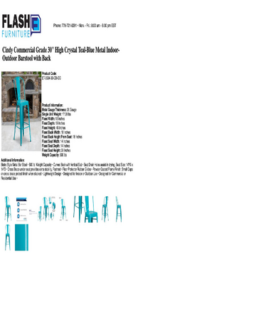 Spec Sheet