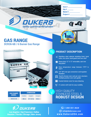 Spec Sheet