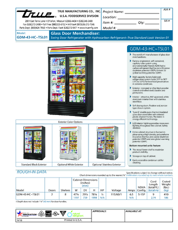 Spec Sheet