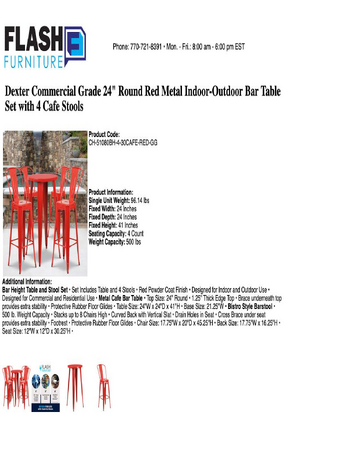 Spec Sheet