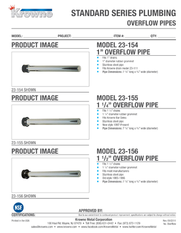 Spec Sheet