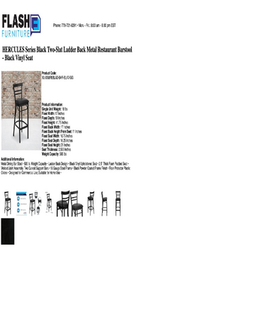 Spec Sheet