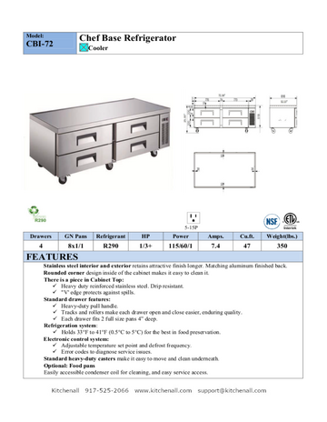 Spec Sheet