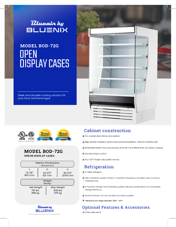 Spec Sheet