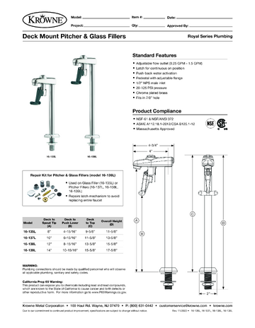 Spec Sheet
