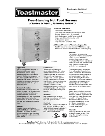 Spec Sheet