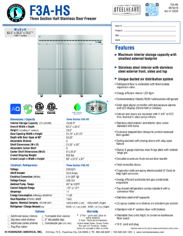 Spec Sheet