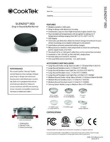 Spec Sheet