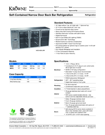 Spec Sheet