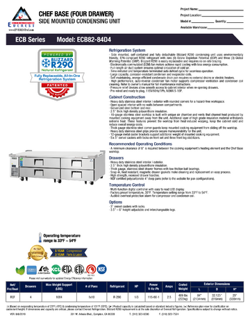 Spec Sheet