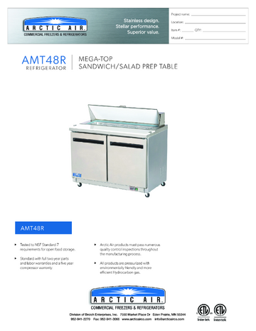 Spec Sheet
