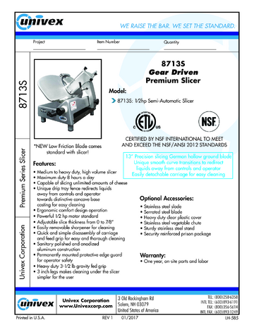 Spec Sheet