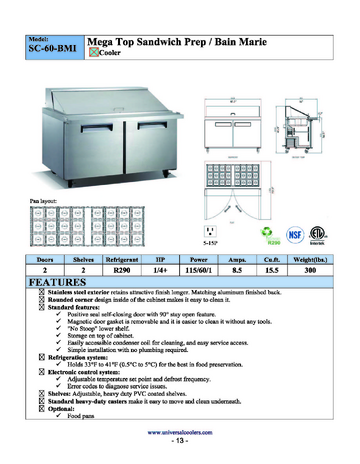 Spec Sheet