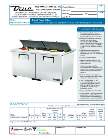 Spec Sheet