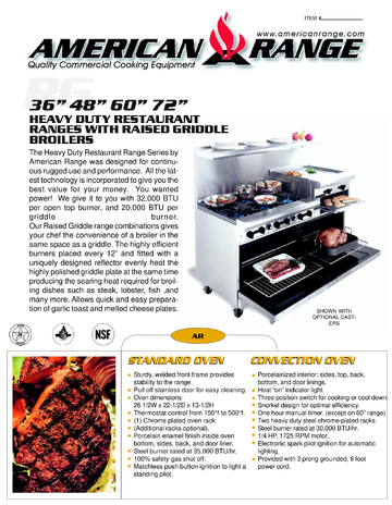 Spec Sheet
