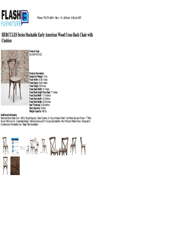 Spec Sheet