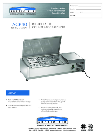 Spec Sheet