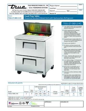 Spec Sheet