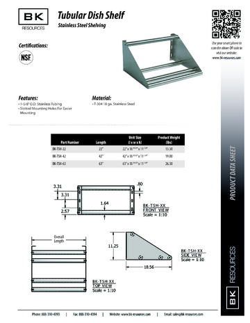 Spec Sheet