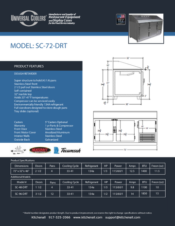 Spec Sheet