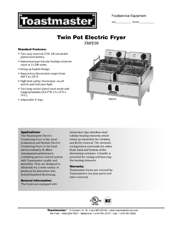 Spec Sheet