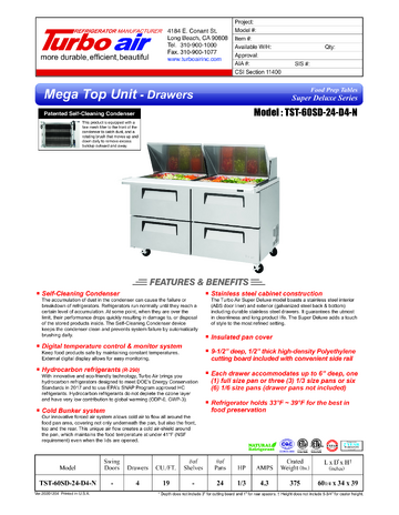 Spec Sheet